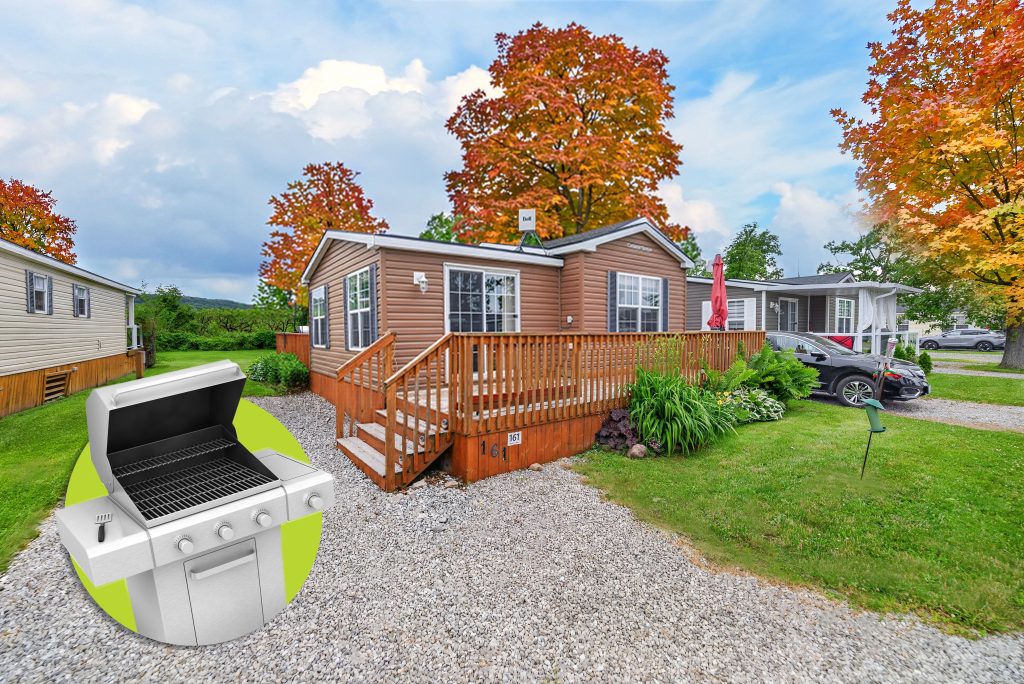 Fire Up Your Fall at Vine Ridge Resort | Fall Sales Promotion including free BBQ and low finance rates!